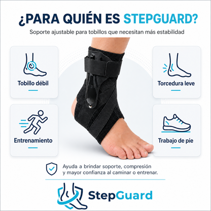 Tobillera Ajustable de Soporte y Estabilidad
