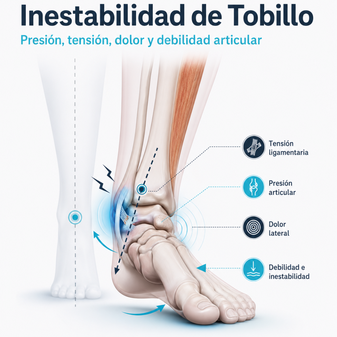 Tobillera Ajustable de Soporte y Estabilidad