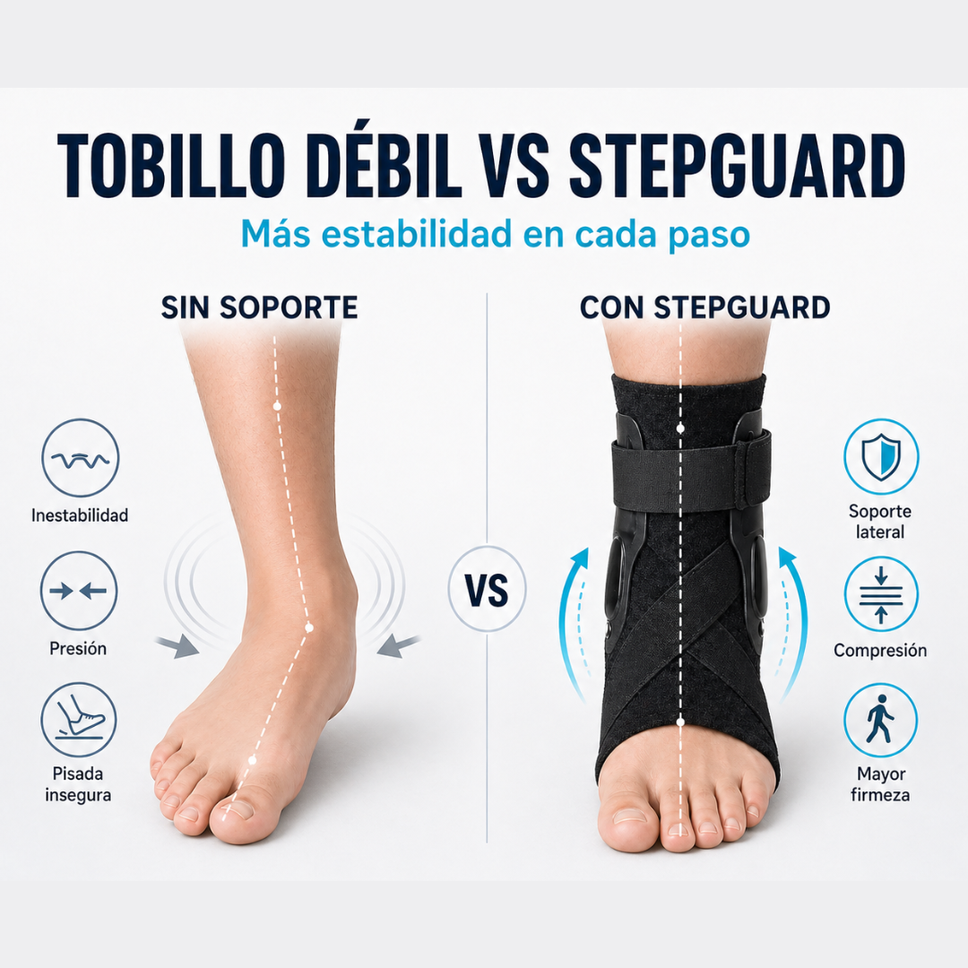 Tobillera Ajustable de Soporte y Estabilidad
