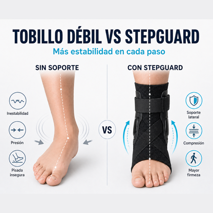Tobillera Ajustable de Soporte y Estabilidad