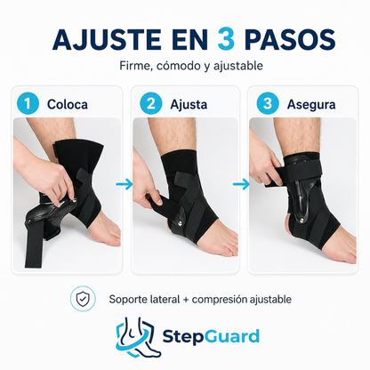 Tobillera Ajustable de Soporte y Estabilidad