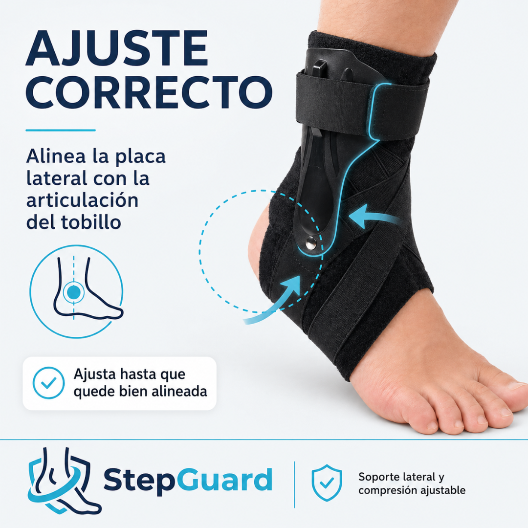 Tobillera Ajustable de Soporte y Estabilidad