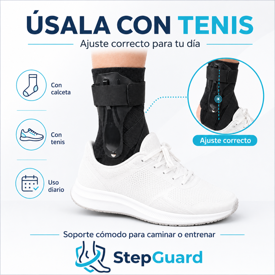 Tobillera Ajustable de Soporte y Estabilidad