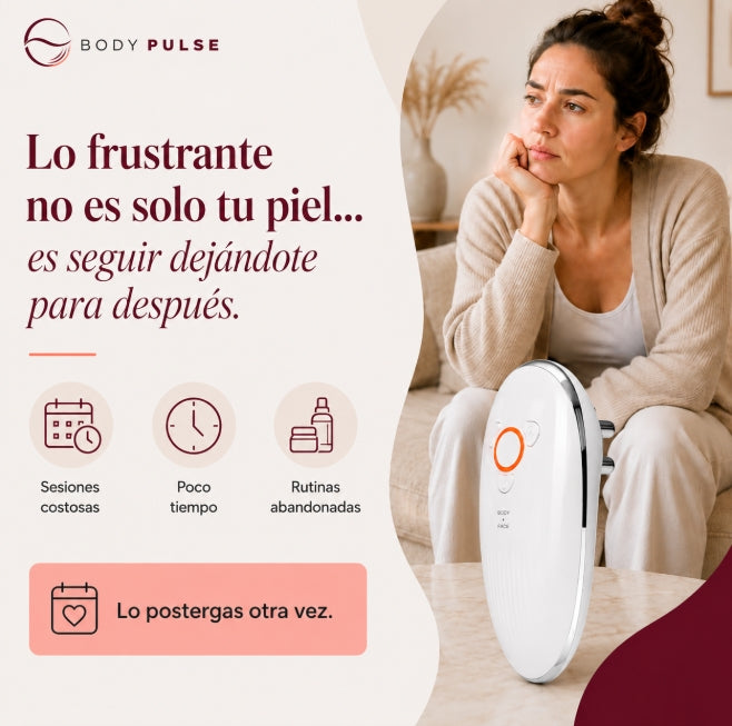 Dispositivo 3 en 1 EMS, Succión y Luz Roja
